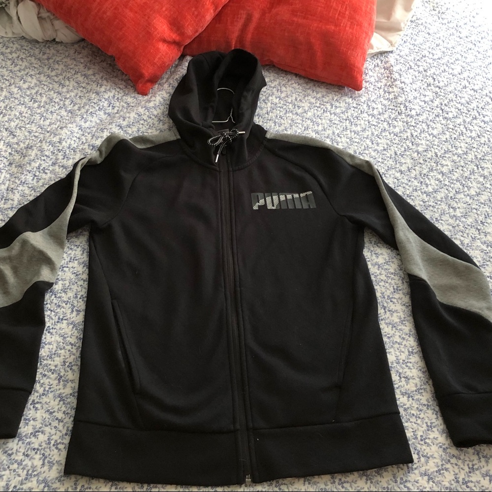 Black puma sweater